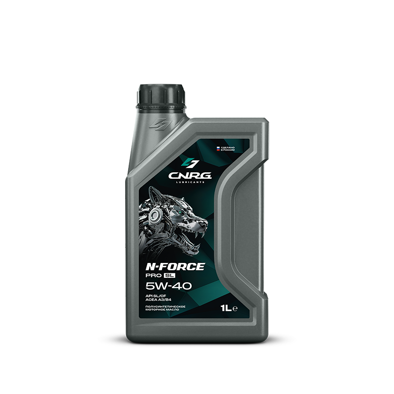C.N.R.G. N-Force Pro 5w-40 SL/CF 1л (12) (стар.КССС CNRG-016-0001P)