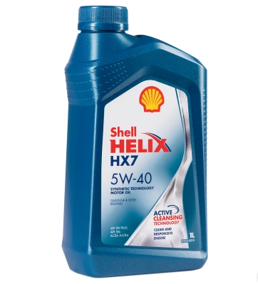 SHELL Helix HX7 5w40 1л (синее) (12)