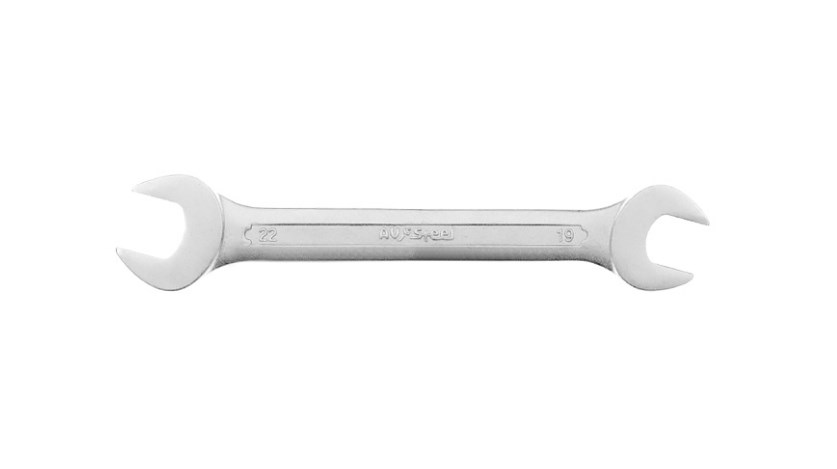 Ключ рожковый  19х22мм AV Steel