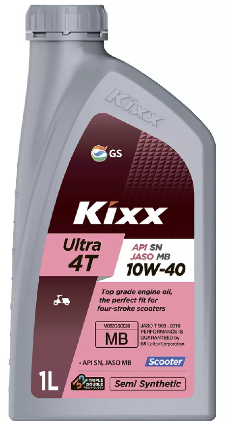 Масло моторное KIXX ULTRA 4T SCOOTER 10w40 SN/MB 1л