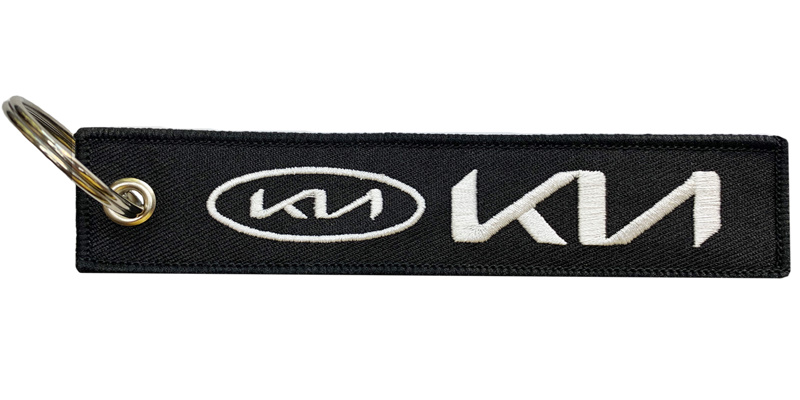 Брелок KIA NEW ткань BMV 005N MASHINOKOM 