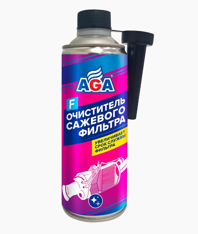 Очиститель сажевого фильтра 355 мл AGA-F4 (8) AGA